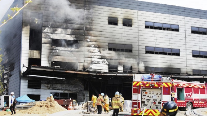 建設現場火災で３６人の死亡確認　死者大幅に増える可能性＝韓国