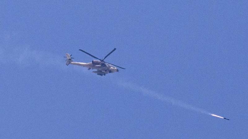 Helikopter Tempur Israel Bombardir Suriah