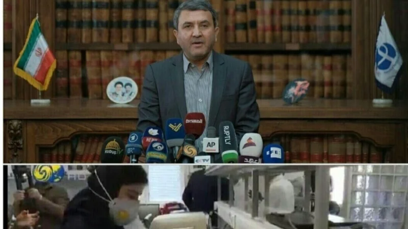Yabancı medya, İran’da Korona teşhis sürecini izledi