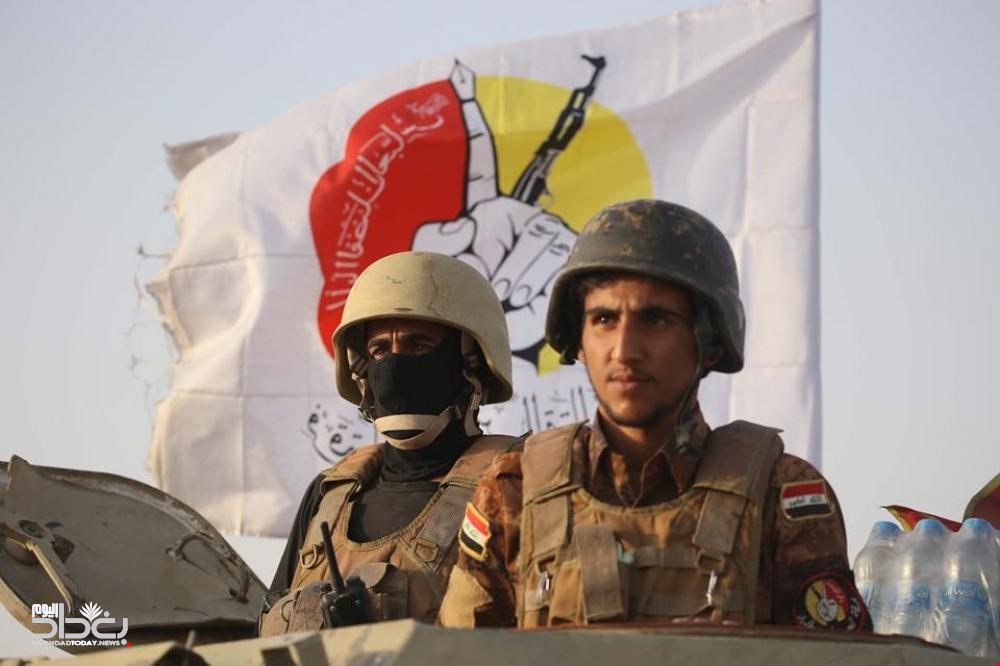 فرقة العباس القتالية تصد هجوما شنه داعش التكفيري غرب كربلاء 