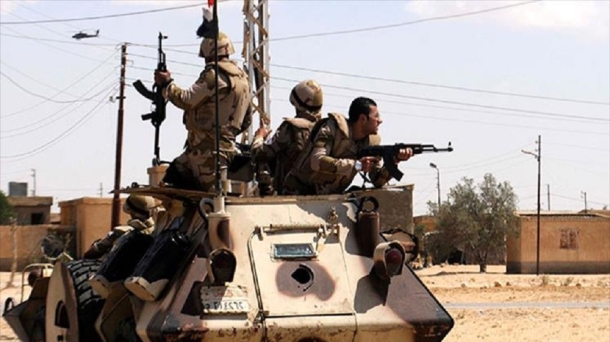 الجيش المصري يعلن عن حصيلة القتلى بصفوف المسلحين في سيناء