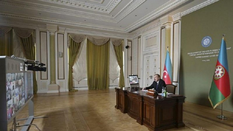 Гошулмама Һәрәкатынын Тәмас Групунун онлаjн сәвиjjәли Зирвә ҝөрүшүндә бирҝә бәjаннамә гәбул олунуб