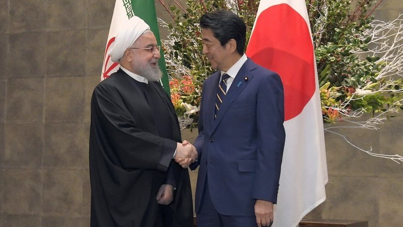 5日にイラン大統領が安倍首相と電話会談