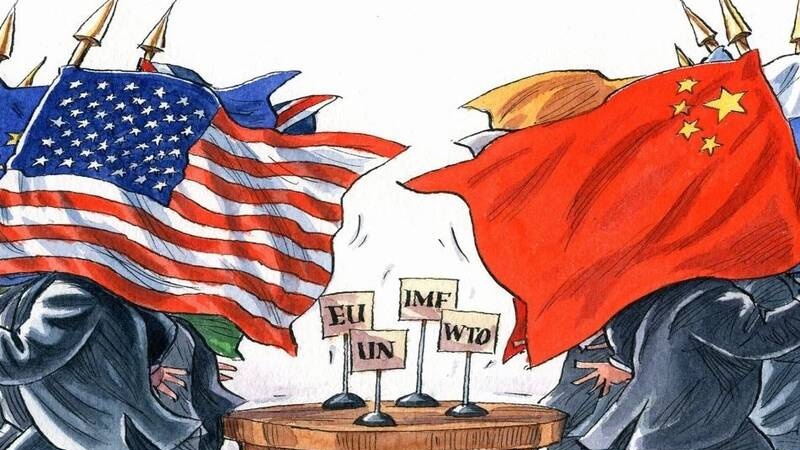 中国官方报告可能与美国发生冲突