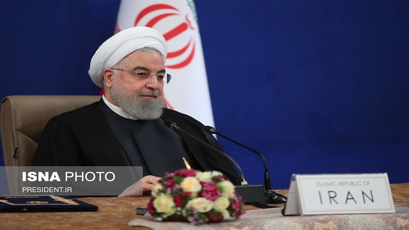 Cumhurbaşkanı Ruhani'nin koronaya karşı işbirliği zaruretine vurgusu