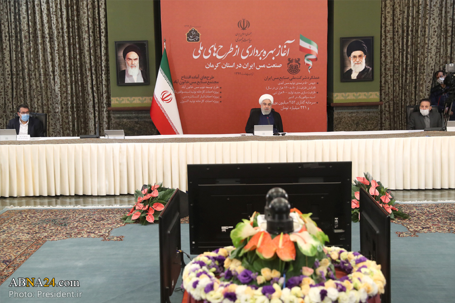 Pres. Rouhani: One of pillars of surge in production is mines