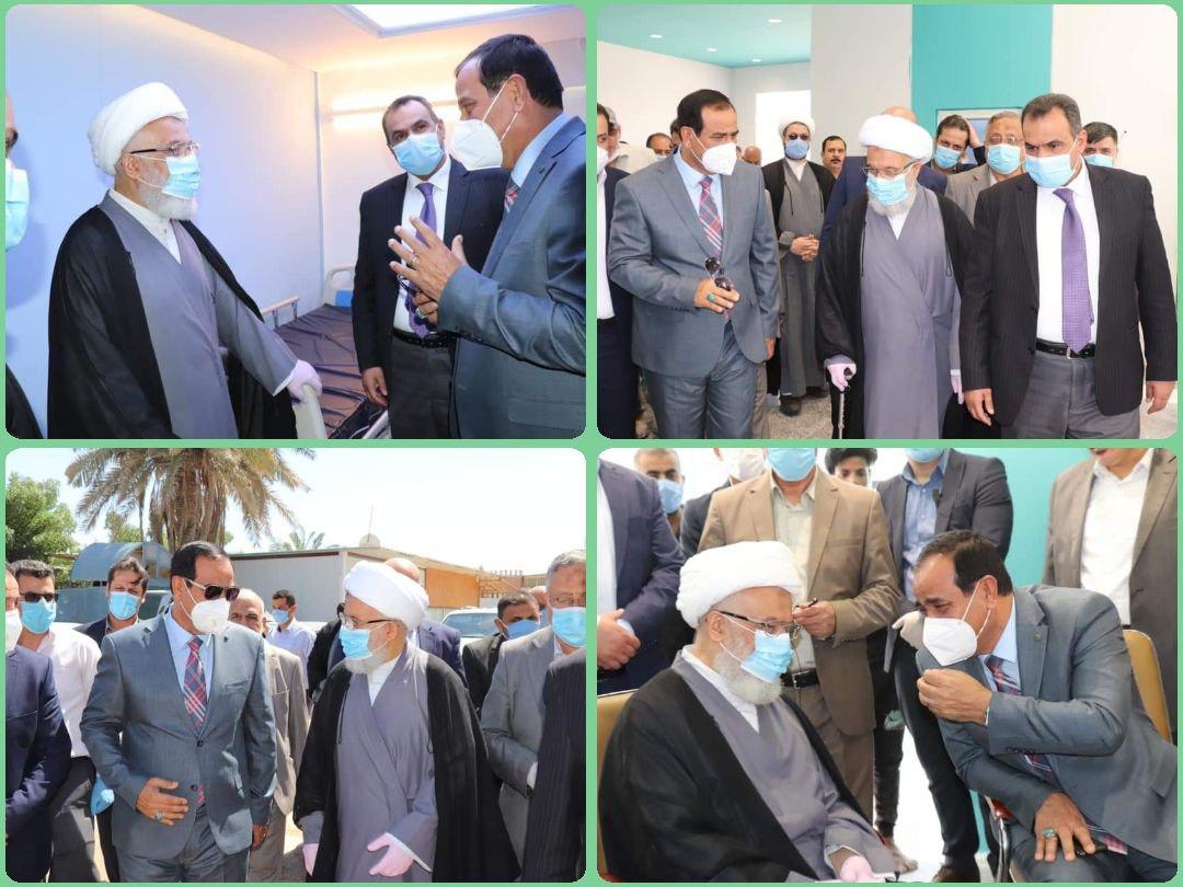 ممثل المرجع السيستاني من النجف يؤكد ان القضايا الانسانية من أولويات المرجعية العليا