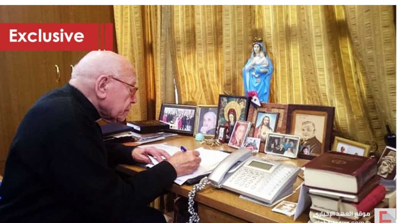 Il sacerdote siriano Elias Zahlaoui a Papa Francesco: Bisogna essere ciechi per non vedere come il mondo precipiti in guerre com