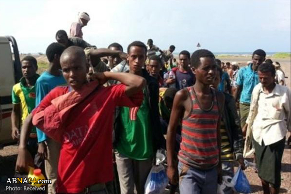 Amid COVID-19 spread, Saudi regime overwhelming Yemeni borders deporting 800 Somalis