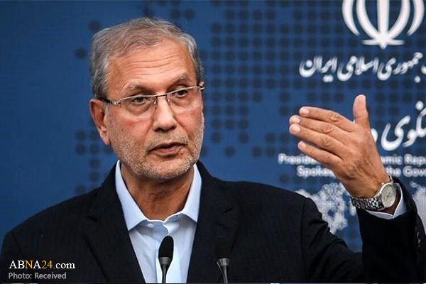 Iran's Gov't spokesman expresses outrage at US sanctions, on anniversary of "inhuman" exit from JCPOA