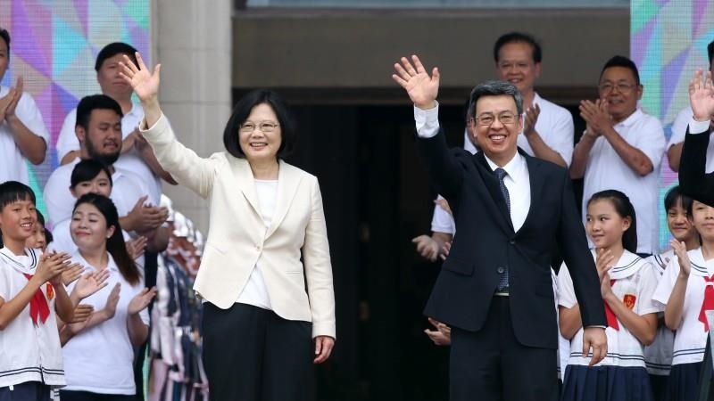 台湾总统蔡英文5月20日的就职典礼