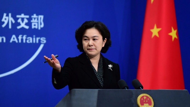 中国外交部对美国国务卿一再提出的声称作出回应