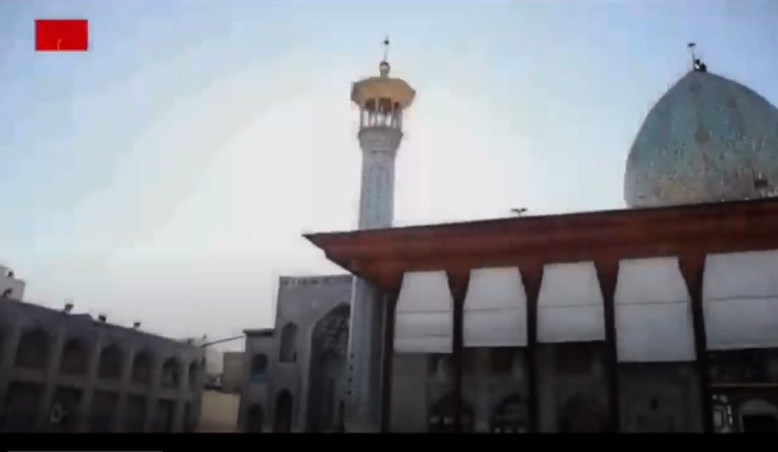 حضرت شاہچراغ کے حرم کے گنبد کا پرچم تبدیل + ویڈیوز