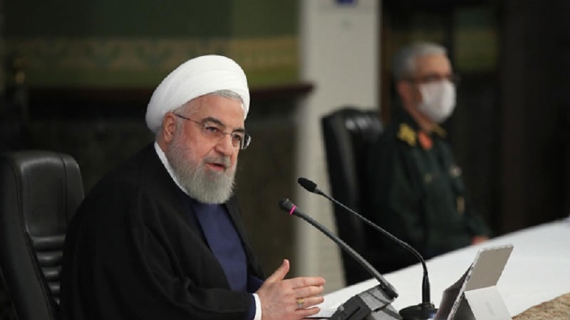 イラン大統領、「新型コロナとの戦いで堂々たる成果」