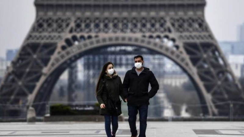 フランスで、過去２４時間に新型肺炎の犠牲者数が増加
