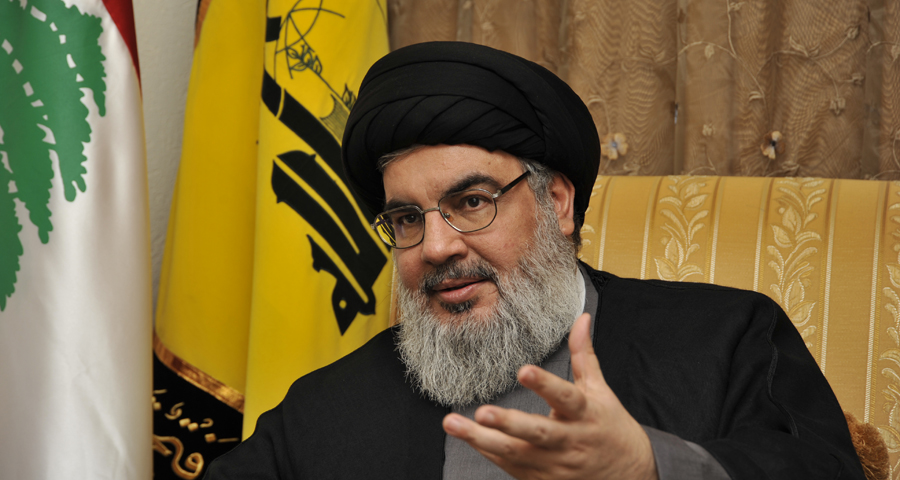 السيد نصر الله يلقي كلمة اليوم