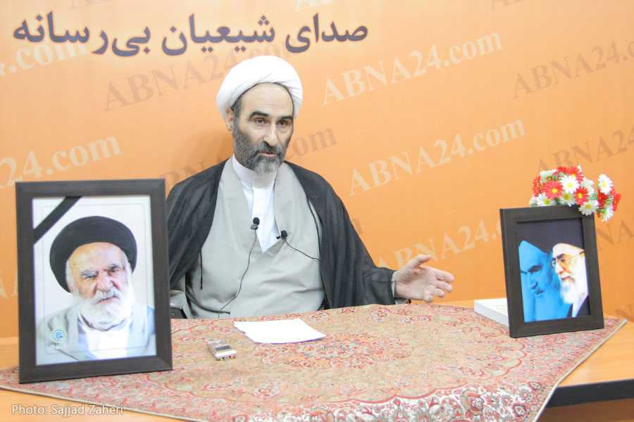 Photos: Ayatollah Moballeghi delivers speech on 14th night of "Ahl al-Bayt's online ceremonies" 