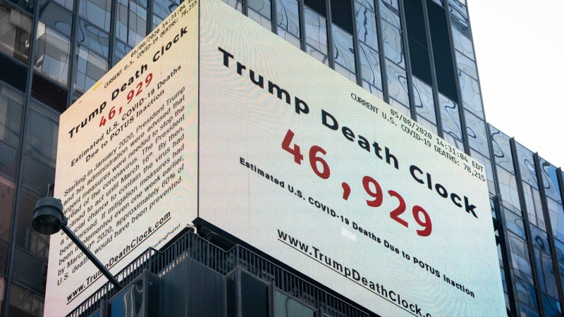 Ini Penampakan "Jam Kematian Trump"