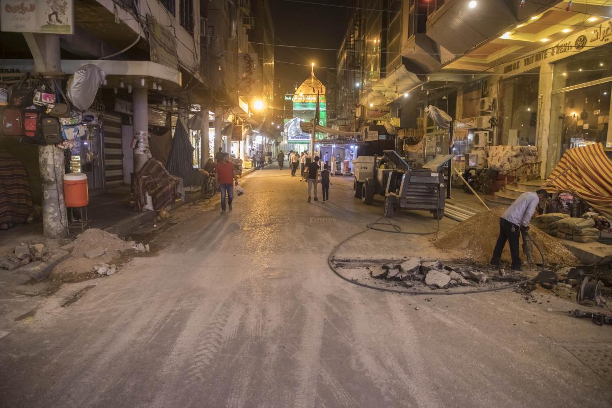 Start der Wartung und Modernisierung der Al-Alqami-Straße