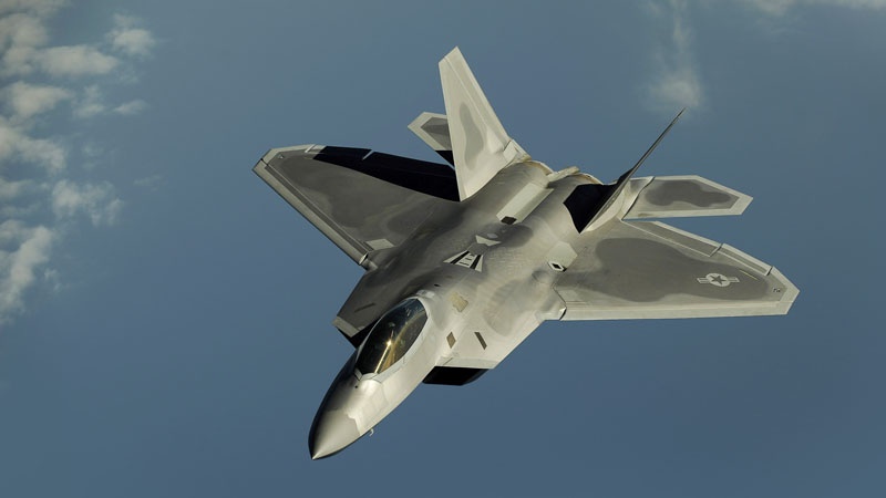 Jet Tempur F-22 AS Jatuh di Florida