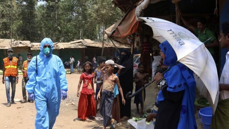 ロヒンギャ族難民キャンプで、初のコロナ感染者