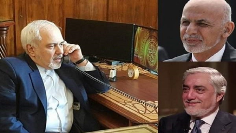 Zarif, Eşref Gani ve Abdullah Abdullah'la görüştü