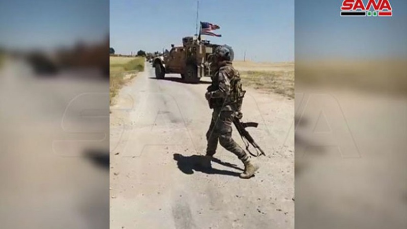 Pasukan Suriah Blokade Jalur Konvoi Militer AS