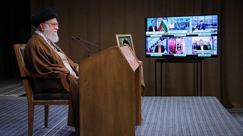 日本のメディアが、イラン最高指導者の声明を報道