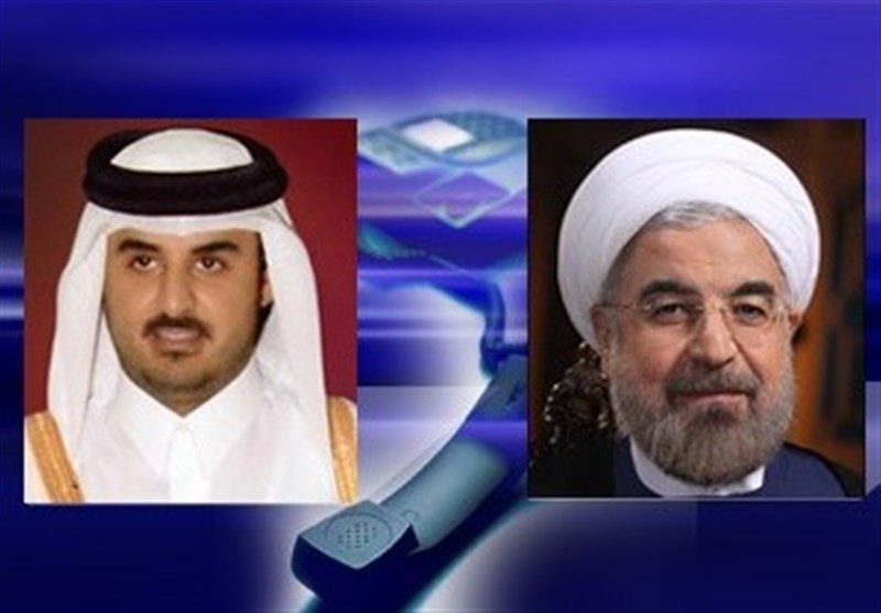 الرئيس روحاني لـ "أمير قطر": ينبغي توفير الأمن الاقليمي عبر دول المنطقة