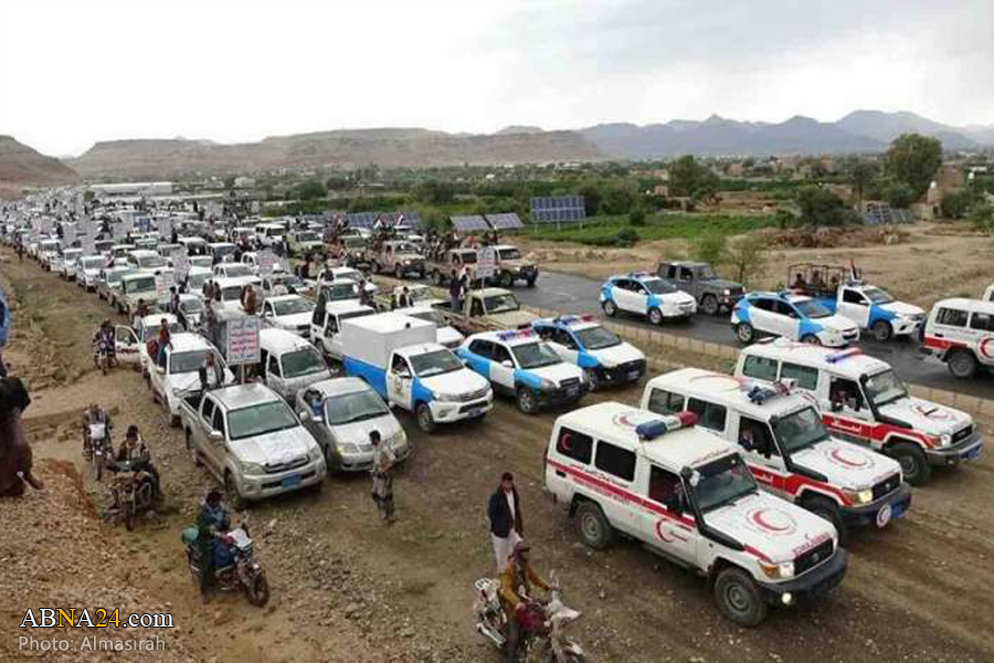 Car rally in Sa’adah marking International Quds Day