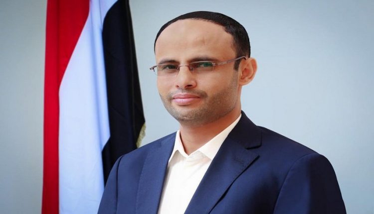 الرئيس مهدي المشاط يهنئ الرئيس اللبناني بذكرى عشرينية التحرير