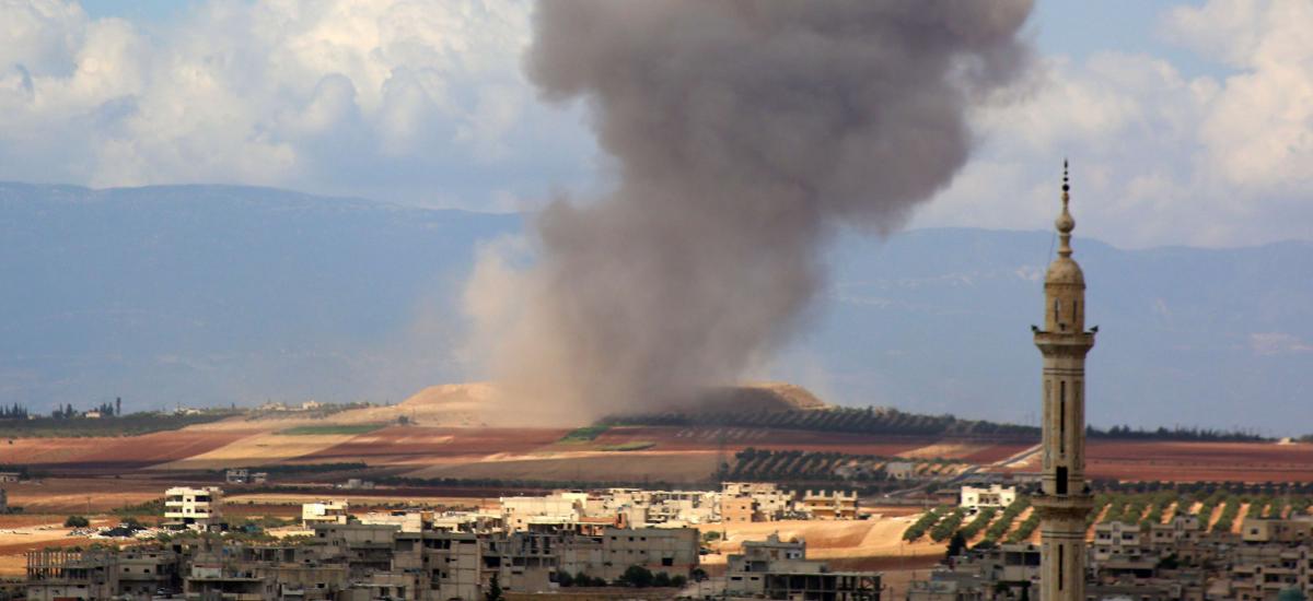 “Seis terroristas mueren en una explosión en Idlib“ 