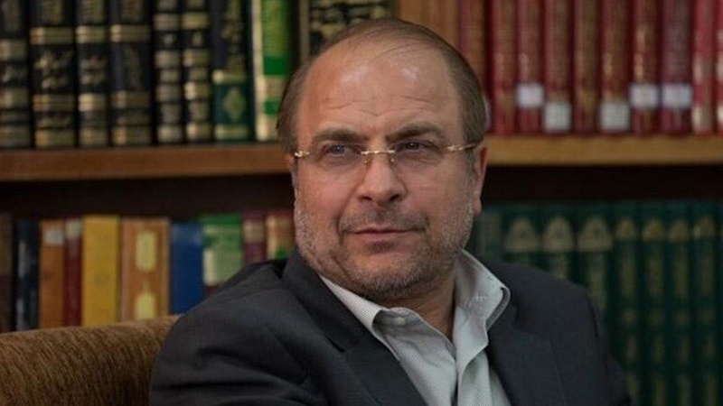 ایران کے نئے اسپیکر کو دی پاکستانی سینیٹ کے چیئرمین نے مبارک باد
