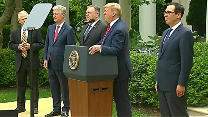 Трамп: Вашингтон разорвал отношения с ВОЗ