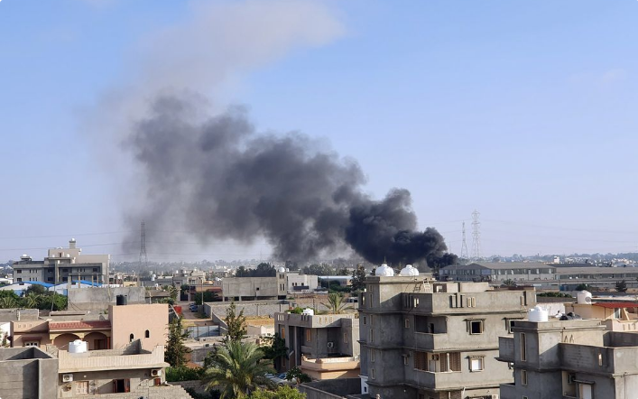 Libya: Dakarun Halifa Haftar Sun Cilla Rokoki Kan Birnin Tripoli