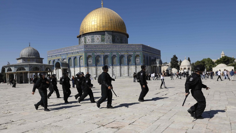 مسجد الاقصی پر یہودی آبادکاروں کی یلغار