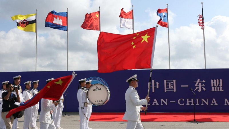 东南亚国家联盟取代美国成为中国最大的贸易伙伴