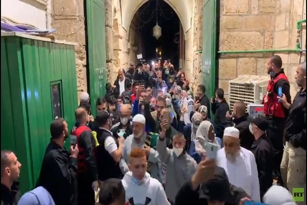  Al-Aqsa-Moschee ist wieder offen