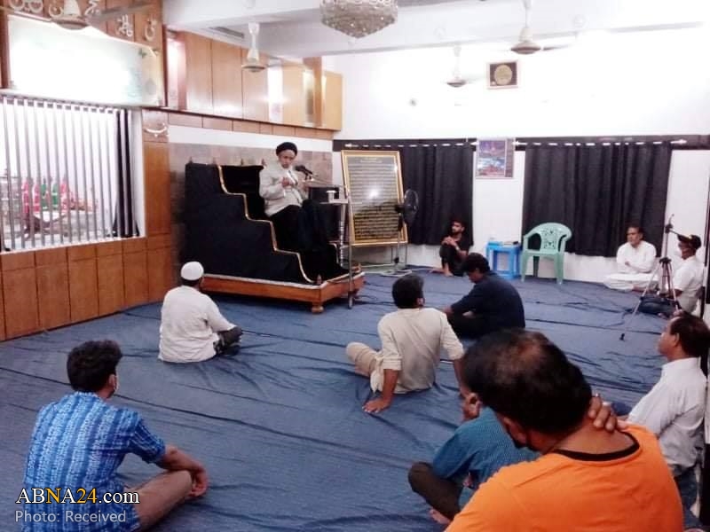 تقرير مصور / مجلس عزاء بمناسبة هدم قبور أئمة البقيع (ع) في بنغلاديش