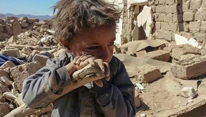 انطلاق حملة (ادعموا_اليمن_برفع_الحصار) رداً على مؤتمر نظمته الأمم المتحدة مع السعودية 