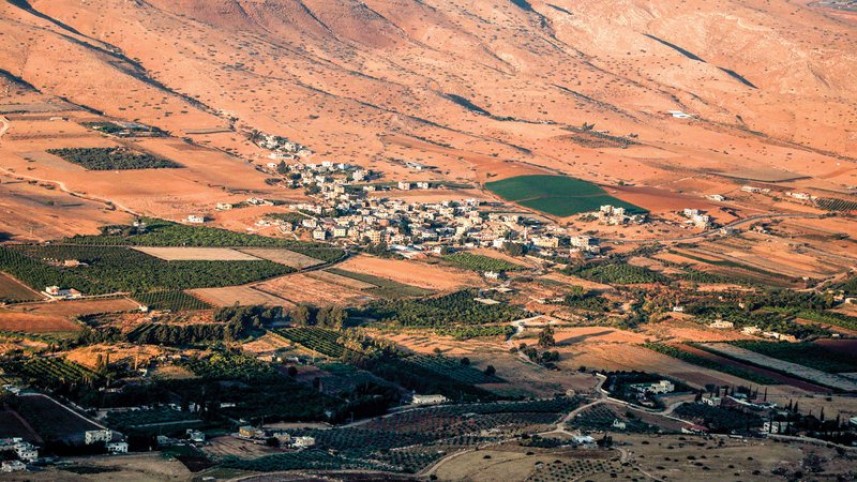 احتراق 9000 دونما زراعياً في الأغوار بسبب تدريبات الاحتلال الاسرائيلي