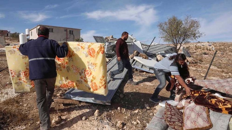 Israel demolishes Palestinian homes in West Bank