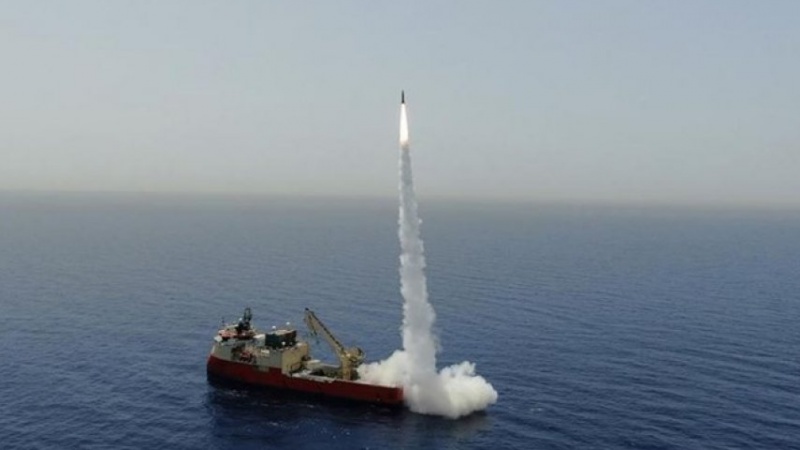 イスラエルが、弾道ミサイルの発射実験