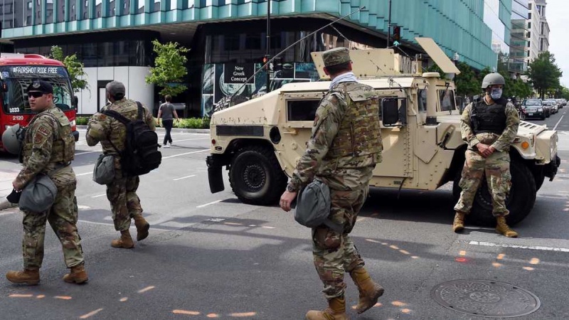 Washington mayor wants Trump's out-of-state troops gone from US capital