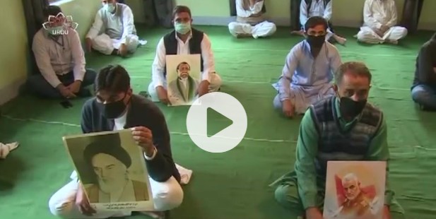 کشمیر میں امام خمینی کی برسی کا پروگرام