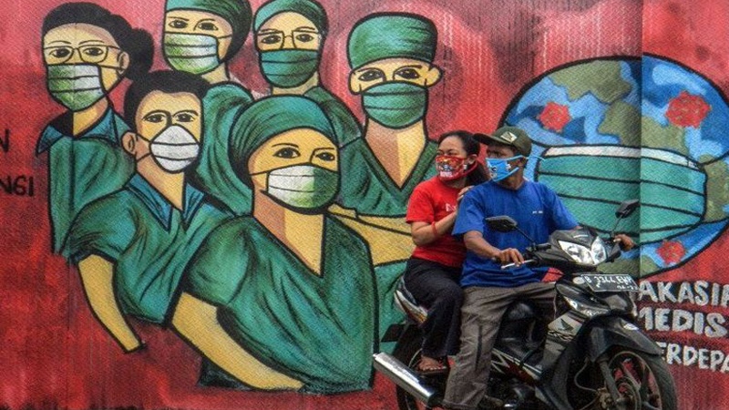 Sosialisasi Protokol Kesehatan di Masjid