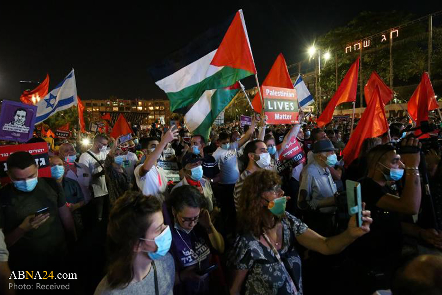 Israelis rally against West Bank annexation plan