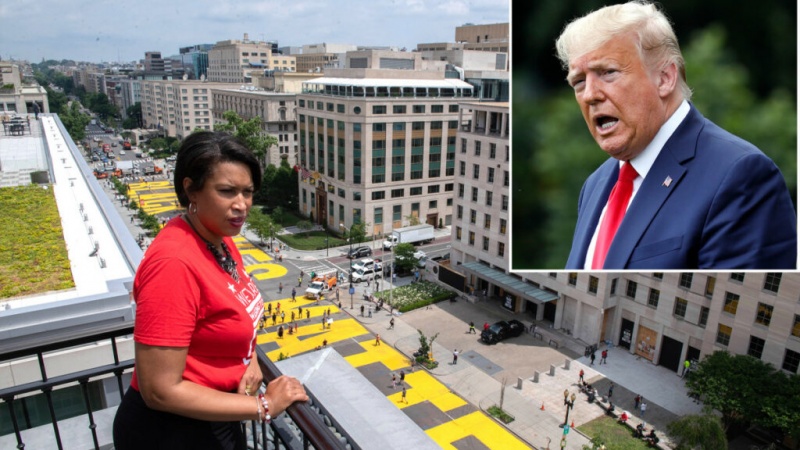 Мэр Вашингтона отреагировала на оскорбительный твит Трампа
