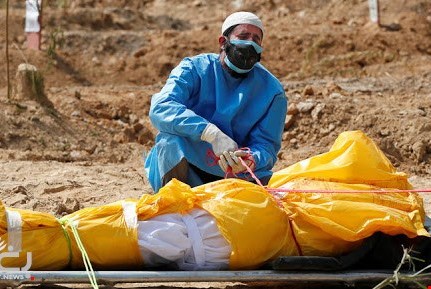 العراق يدفن ٤٢ متوفٍ جديد خلال يومٍ في حصيلة هي الاعلى منذ تفشي كورونا