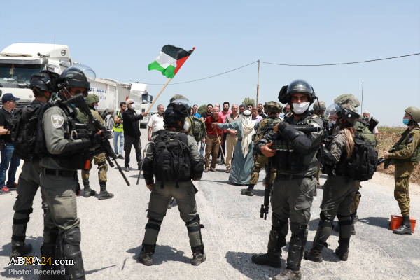 تقرير مصور / تظاهرات الفلسطينيين في طولكرم ضد قوات الاحتلال الاسرائيلية